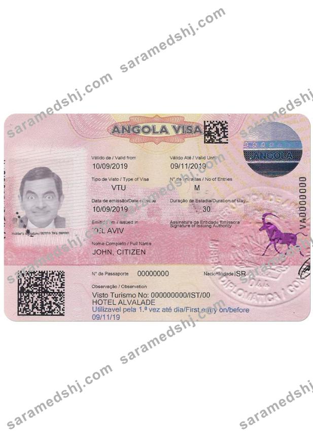 ANGOLA visa